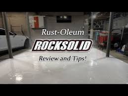 rust oleum rocksolid garage floor