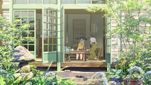 Image of modern japanese house traditional anime modular ideas old. A Little Girl Serves Breakfast To Her Old Grandma In The Dining Area Of Their Traditional Japanese Style House A Scene From The Anime Feature Film Your Name Steemit