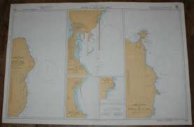 Nautical Chart No 1856 North Atlantic Ocean