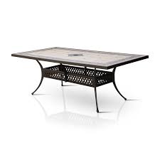 Donell Aluminum Patio Dining Table