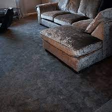 deluxe saxony 76 dark grey carpet