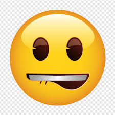 lip bite emoji png transpa images