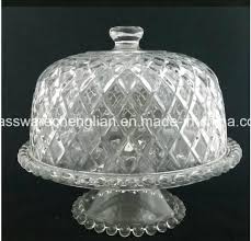 china home party antique clear glass