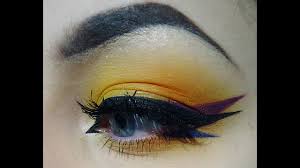 circus eyeliner makeup tutorial you