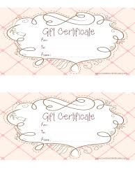 Make Your Own Gift Certificates Free Online Certificate Creator