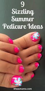 But before you bring out those little piggies, you probably need to get them ready for their debut. 15 Sizzling Summer Pedicure Ideas Workout Summer Toe Nails Pedicure Nails Toe Nails