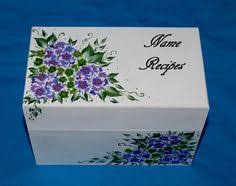Decorative Recipe Boxes Decorative Design