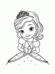 Princess amberthis adorable princess amber coloring page will inspire young children for hours. Sofia The First Free Printable Coloring Pages For Kids
