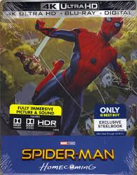 Submitted 3 years ago by filmfanatic5 2. Spider Man Homecoming 4k Steelbook Bd Digital Copy Exclusive