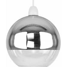 Two Tone Glass Globe Arco Ball