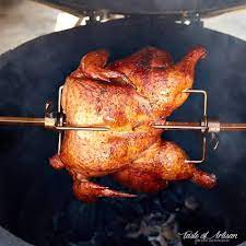 How Do You Cook Chicken On A Rotisserie gambar png