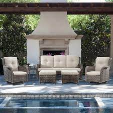 Joyside 6 Piece Wicker Outdoor Patio