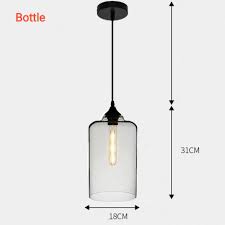 Various Color Cylinder Pendant Light Ambient Light Mini Style 110 240v Edison Bulb Included Heparts