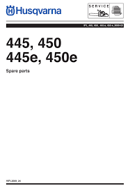 husqvarna 450 spare parts pdf