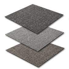 heavy contract carpet tile mottled