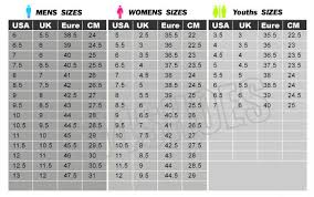 Salomon Womens Shoe Size Chart Becky Chain Reaction