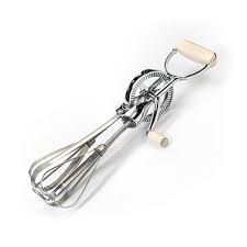 stainless steel egg beater cooking and