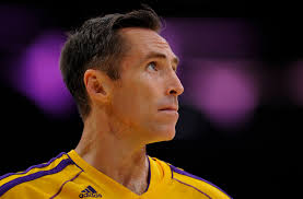 Ramona Shelburne: Steve Nash said he hurt himself moving some things and playing with his kids on Monday. Just a minor tweak - steve_nash_21_large