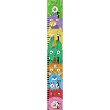 Navya Funny Monsters Personalized Growth Chart