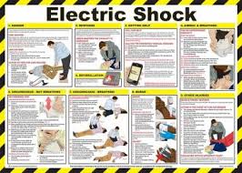 Electric Shock Treatment Guide Poster Laminated 59cm X 42cm