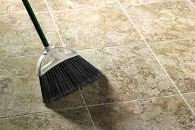 tile floors sparkling clean