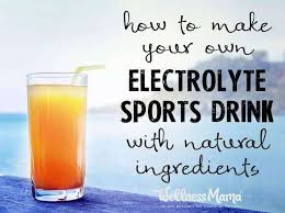 natural sports electrolyte drink recipe
