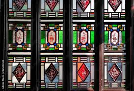 Lingnan Gardens Stained Glass Window