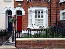 Victorian Front Garden And Wall