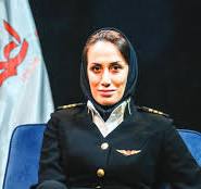 مریم تجری خلبان گلستانی: مسافران از دیدن خلبان زن خوشحال می‌شوند