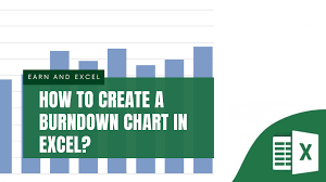 how to create a burndown chart in excel