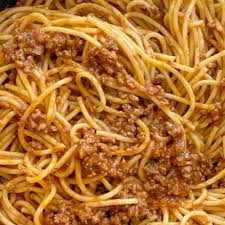 homemade spaghetti recipe together as