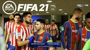 Atletico madrid are in shooting range from this free kick. Atletico Madrid Fc Barcelona Champions League 2021 Fifa 21 Gameplay Pc 4k Next Gen Mod Youtube