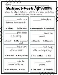7 Best Subject And Verb Images Teaching Writing Teaching
