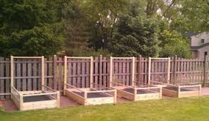 Four 3x8x1 Raised Garden Beds And