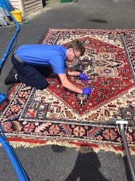oriental rug cleaning the carpet