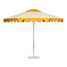 Lemon Frappe 9 Patio Umbrella Canary