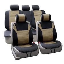 Fh Group Car Seat Covers Full Set Beige