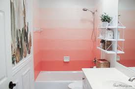 Diy Painted C Ombré Shower Tile