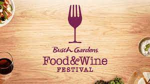 busch gardens food and wine festival