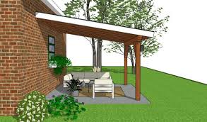 12 12 Lean To Patio Cover Plans