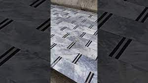 sunny grey marble floor design 12 24