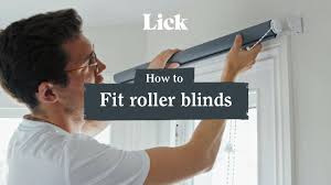how to fit roller blinds quick easy