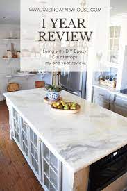 Stone Coat Countertop One Year Review~ Living with Epoxy Countertops ~  Simply Summer | Diy kitchen countertops, Kitchen remodel countertops, Diy  countertops