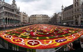 flower carpet and flowers of belgium