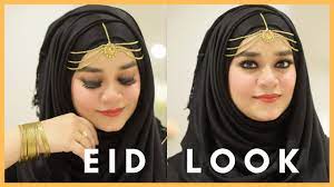 eid makeup hijab tutorial eid
