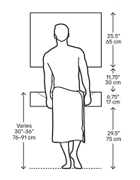 Standard Height Of A Bathroom Vanity