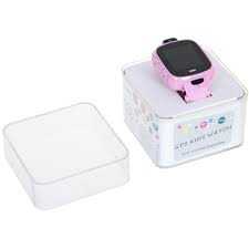 Đồng hồ thông minh trẻ em Kidcare 26 Hồng kháng nước IP67 có định vị GPS  màn hình TFT 1.44