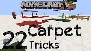 minecraft 22 carpet tricks you