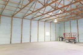 2023 pole barn insulation cost spray