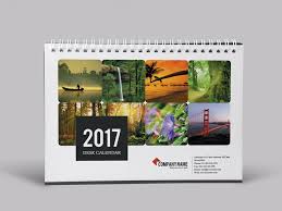 18 2017 Desk Calendar Designs Free Premium Templates